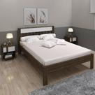 Conjunto Cama Casal com 2 Mesas de Cabeceira