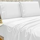 Conjunto Cama Casal Queen Size Lily 04 Pç Bordado 300 Fios Conjunto Cama Casal Queen Size Lily 04 Pç Bordado 300 Fios
