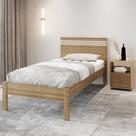 Conjunto Cama Solteiro com 1 Mesa de Cabeceira
