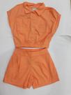 Conjunto camisa e shorts fem Malvee