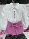 Conjunto Camisa e Shorts Kukiê