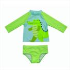 Conjunto camisa manga longa bloqueadora de raios uv E sunga jacare 2 anos basic + Conjunto camisa manga longa bloqueadora de raios uv E sunga jacare 2 anos basic +
