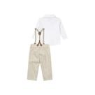 Conjunto Camisa Manga Longa + Calça Suspensório Carinhoso Conjunto Camisa Manga Longa + Calça Suspensório Carinhoso