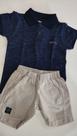 Conjunto camisa polo e bermuda