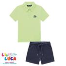 Conjunto camisa polo e bermuda