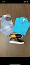 Conjunto camisa ,sapato e bermuda