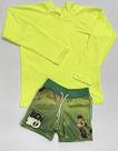 conjunto camisa UV + sunga shortinho