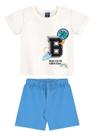 Conjunto Camiseta e Bermuda Bee Loop