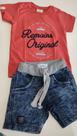 Conjunto camiseta e bermuda