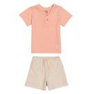 Conjunto Camiseta e Bermuda Linho- Menino Tam P a G Conjunto Camiseta e Bermuda Linho- Menino Tam P a G