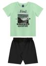 Conjunto Camiseta e Bermuda Menino Bee Loop