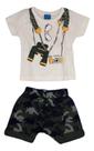 Conjunto camiseta e bermuda