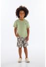 Conjunto Camiseta Flamê e Bermuda Quimby