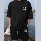 Conjunto Camiseta Oversized Masculina + Bermuda Tactel Academia Camisão Algodão