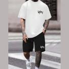Conjunto Camiseta Oversized + Short Mauricinho Bermuda Tactel Academia Treino Conjunto Camiseta Oversized + Short Mauricinho Bermuda Tactel Academia Treino