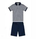 Conjunto Camiseta Polo com Bermuda Infantil Masculino Trick 4