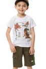 Conjunto camiseta sarja giant banana danger