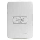 Conjunto Campainha Cigarra Miluz 127 Volts Branco - S3B66870 - SCHNEIDER Conjunto Campainha Cigarra Miluz 127 Volts Branco - S3B66870 - SCHNEIDER