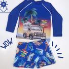 Conjunto Camping menino Proteção UV 50+