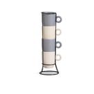 Conjunto Caneca Bojuda Duo Sortida com Suporte 230ml