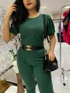 Conjunto canelado nega rio