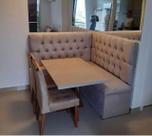 Conjunto Canto Alemão Baú Encosto Captone Sued 1,30x130x45