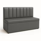 Conjunto Canto Alemão Encosto Ripado material sintético 1,15x45cm Decoração Sala de Jantar Sofa Confortável Cor:material sintético BRANCOASSENT Conjunto Canto Alemão Encosto Ripado material sintético 1,15x45cm Decoração Sala de Jantar Sofa Confortável Cor:material sintético BRANCOASSENT