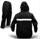 Conjunto Capa Chuva Impermeável Moto + Calça Com Capuz - Imporiente