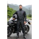 Conjunto Capa Chuva Moto Impermeável P - Preto