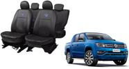 Conjunto Capa Couro Amarok 10-24 Proteção Completa Sujeira e Rasgo