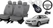 Conjunto Capa Couro Civic 95-99 + Brinde Chaveiro
