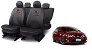 Conjunto Capa Couro Sentra 15-20 Proteção Completa Sujeira Líquidos Conjunto Capa Couro Sentra 15-20 Proteção Completa Sujeira Líquidos