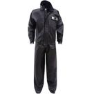 Conjunto capa de chuva motoqueiro Europa Preto Alba Moto
