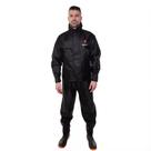 Conjunto Capa de Chuva Motoqueiro Tamanho P Nylon 0,20mm Urban Masculino Preto Com Gola Pioneira - 1801-M-PRE-P