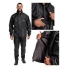 Conjunto capa de chuva pantaneiro 1000 nylon gola