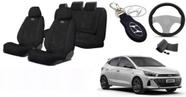 Conjunto Capas Estilo Premium HB20 18-24 +(Capa Volante) + Chaveiro