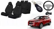 Conjunto Capas Estilo Premium ix35 10-16 +(Capa Volante) + Chaveiro