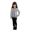 Conjunto Capuz Cool Fashion com Zíper For Girl Tam.3