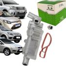Conjunto Carcaça Válvula Termostática para Ford KA / Fiesta / Ecosport / Focus - 2005 a 2014 - Zetec Rocam 1.0 1.6 8v