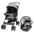 Conjunto Carrinho de Bebê e Bebê Conforto Solare Tutti Baby