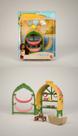 Conjunto Casa de Brinquedo com Figuras e Acessórios