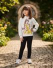 Conjunto Casaco e Leg Princesa Belle Bimbi