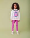 Conjunto Casaco e legging Stitch Infantil Momi