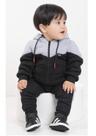 Conjunto Casaco Luxo Bebê Menino Moletom Inverno Lessa B8897