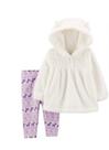 Conjunto Casaco Microfleece c/legging Menina Importado Original - 2 pçs