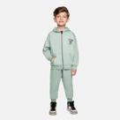 Conjunto Casaco Moletom Com Capuz E Calça Moletom Infantil Menino Have Fun 29466 Verde Claro