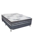 Conjunto Castor Silver Star Híbrido Air One Face Casal 138x188x72cm