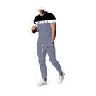 Conjunto Casual De Verão Masculino Hip-Hop Com Estampa Em 3D, Confortável E Respirável