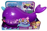 Conjunto Cenário Barco Narval Baleia Interno Cruzeiro Possui Dois Andares Tobogã Piscina Elevador Pista De Dança Demais Áreas Mattel