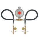 Conjunto Central De Gás 2 Botijão P13 5kg/h Jackwal
